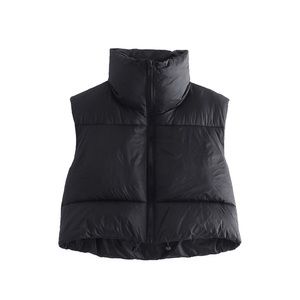 Women Retro Puffer Vest